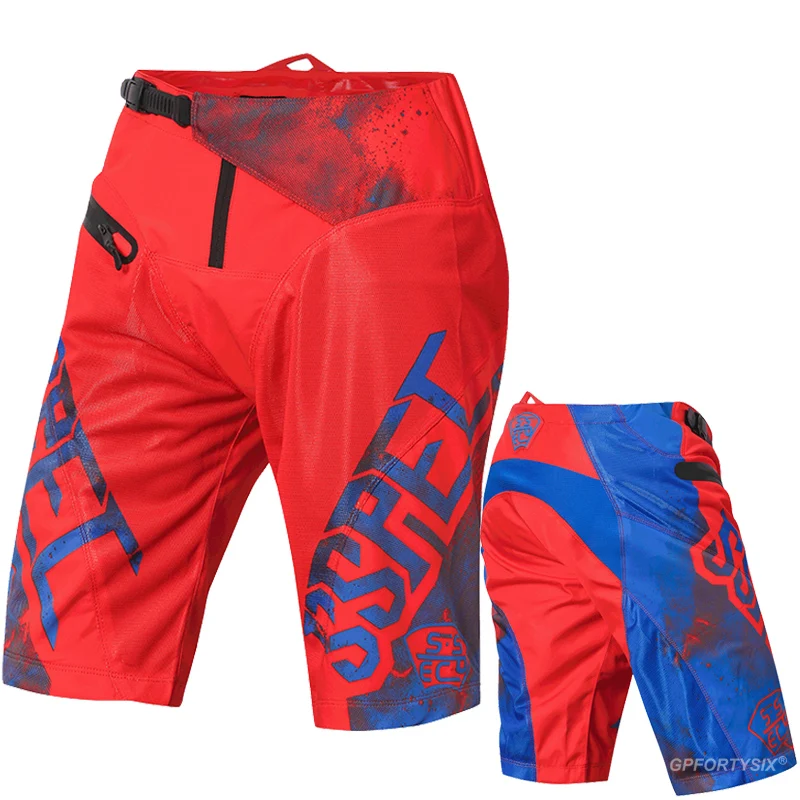 Мотоциклетные шорты SSPEC дышащие для мотокросса езды по бездорожью и спуску с