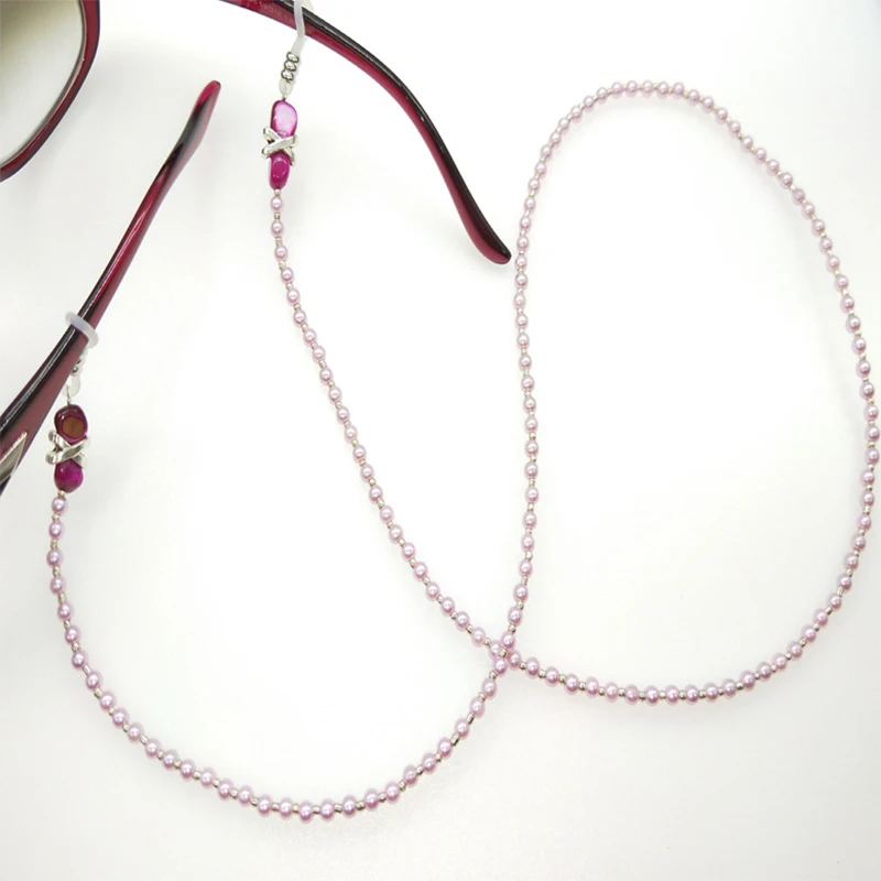 

New Arrival 1PC Wearing Neck Holding Beaded Lanyard Cord Sunglasses Chain Long For Reading Glasses