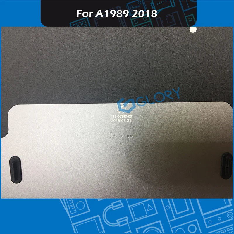 Ноутбук A1989 нижний чехол 613-06940-09 космический серый для Macbook Pro retina 1" A1989 нижний корпус батареи Крышка Mid