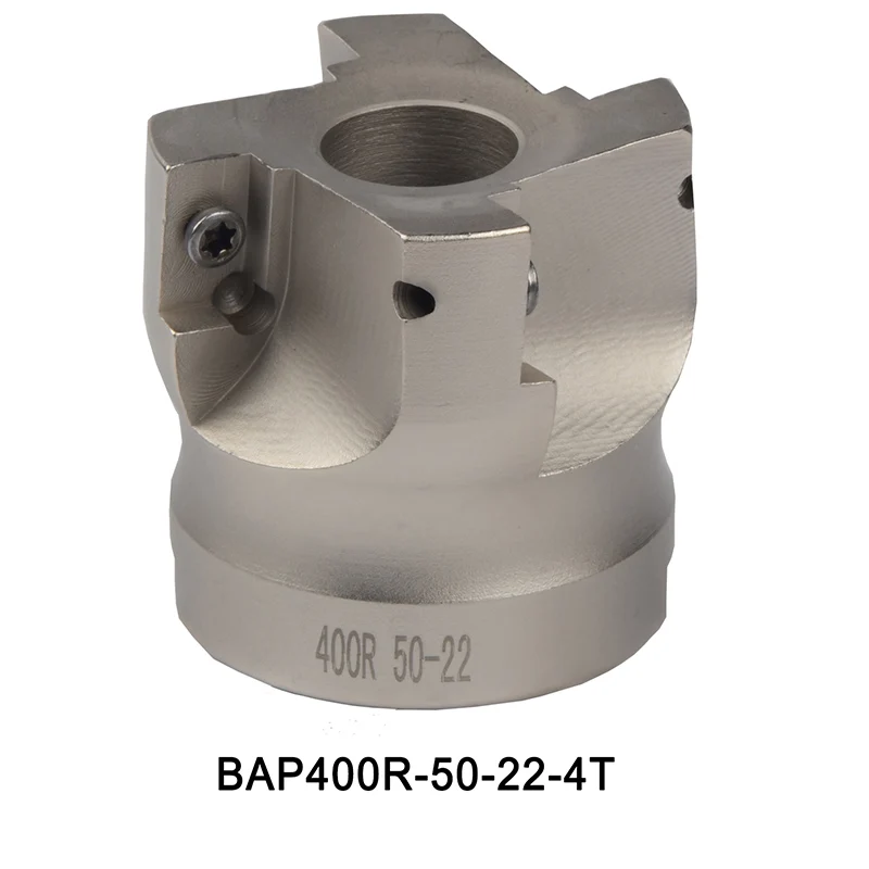 BAP300R BAP400R Наплечная головка Фрезы с ЧПУ, фрезерные инструменты, карбидные вставки APMT1135 APMT1604 - Длина режущей кромки: BAP400R-50-22-4T