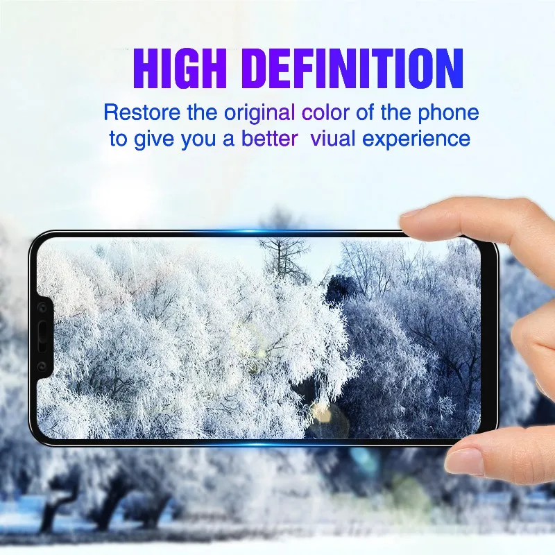 

Закаленное стекло 9H с полным покрытием для XIAOMI Redmi 8 8A 9 9A 9C Note 8 9 9T 9S Pro Max 10 Pro 10X 8T, Защитная пленка для телефона