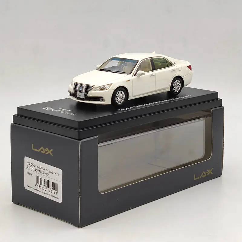 

LA-X 1/43 For T~ota Crown Hybrid Royal Saloon G 14 Generation L43014 Resin White