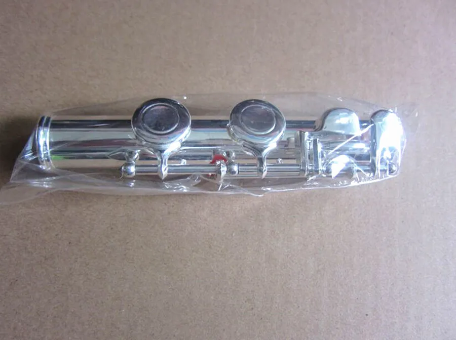 Flute high qualit Beginner universal Student performance test 16 hole obturator E key C tone Cupronickel flute Instruments | Спорт и