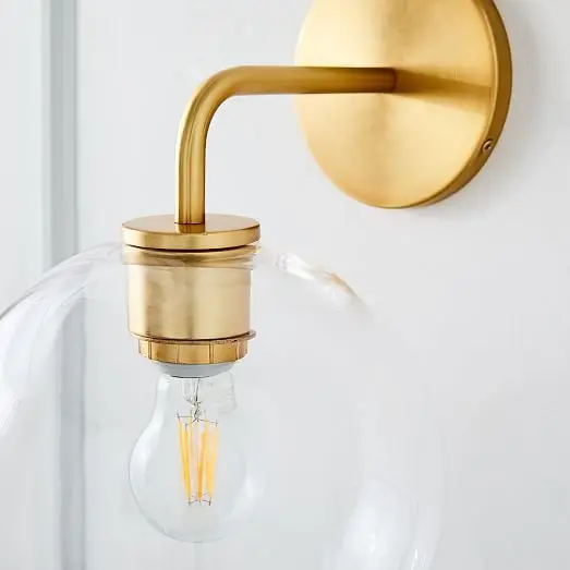 Nordice деко дома кристалл столовая гостиная прикроватная спальня лампа cabecero de cama |