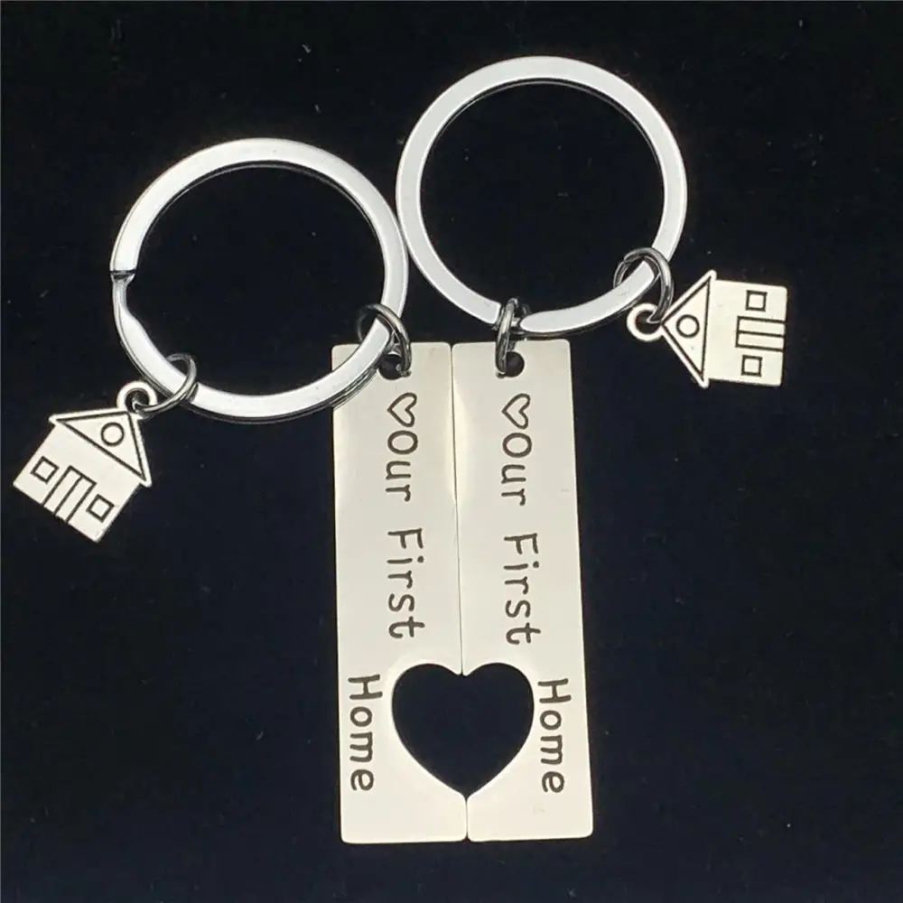 

1 Pair You Are My Missing Piece Keychain Lettering Puzzle Key Ring Lovers Jewelry 1 Pair Trinkets Key Chain Valentine's Day Gift