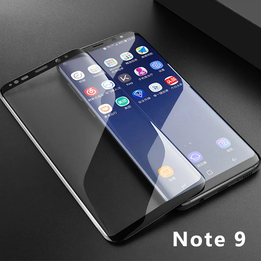 Защитная пленка из закаленного стекла daTTap 3D 9H для Samsung Galaxy Note 9 | Мобильные