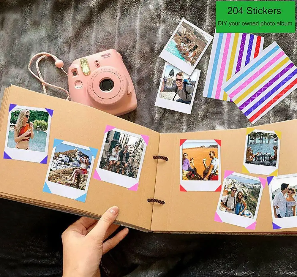 Чехол Fujifilm Instax Mini сумка Аксессуары для камеры комплект фотоальбом фильтры для объектива наклейки для Instax Mini 8 Mini 9 мгновенная камера