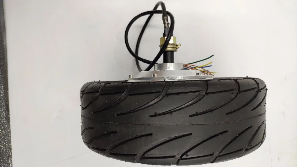 10 дюймов мотор для центрального движения 36 V/48 V 350 W/480 W Бесщеточный безредукторный с датчиком робот Электрический велосипед мотор для центрального движения