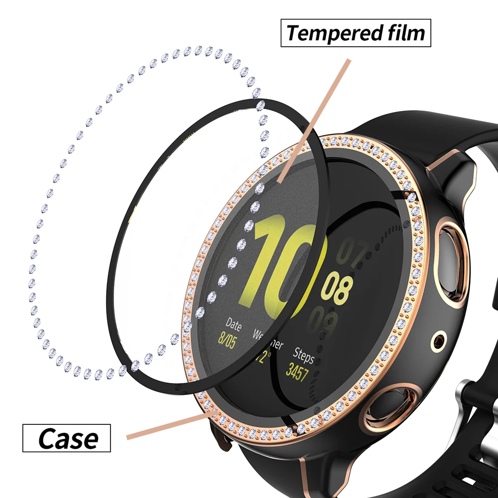 Защитная пленка для экрана двухцветная из поликарбоната Samsung Galaxy Watch Active 2 40 мм 44