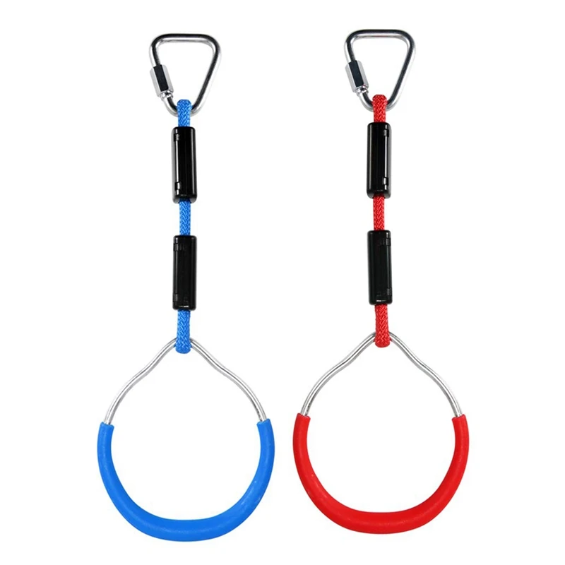2 шт. сверхпрочные гимнастические кольца для детей ТРАПЕЦИЕВИДНОЕ кольцо занятий