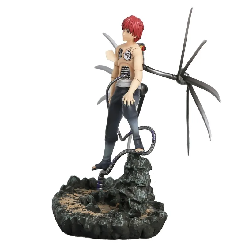 

New Arrival 24cm Anime Naruto Statue Figure Akatsuki Combat Machine Sasori Action Figures PVC Collection Model Toys Figurine