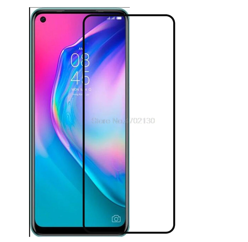 

Tempered Glass For Tecno Camon 16 SE Glass Full Cover Glue Screen Protector For Tecno Camon 16 Pro Phone Glass