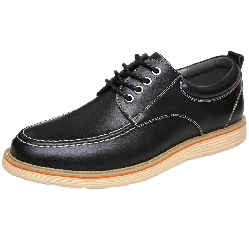 Мужская обувь из натуральной кожи для мужчин брендовая дизайнерская высокое