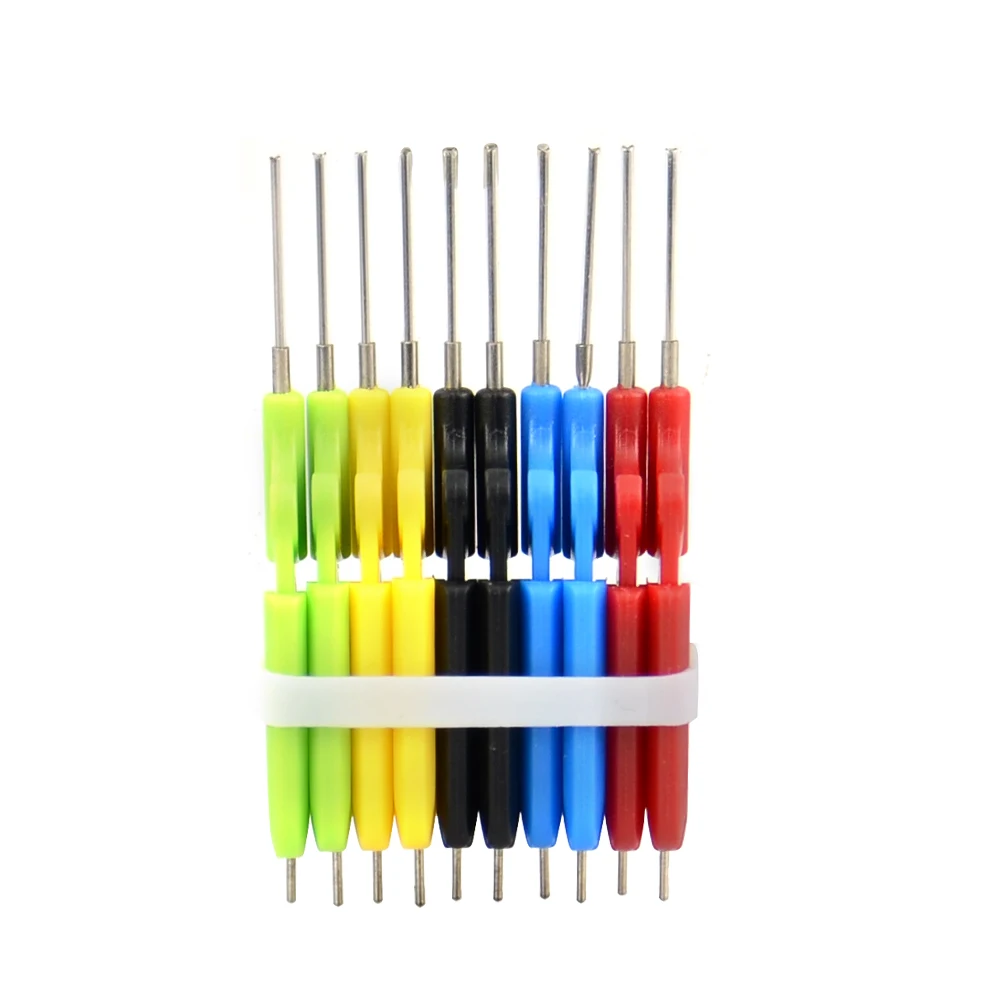 Микро IC зажим 10 шт./компл. SOP/SOIC/TSSOP/TSOP/SSOP/MSOP/PLCC/QFP /TQFP/LQFP/ SMD тестовый чип штифт мини