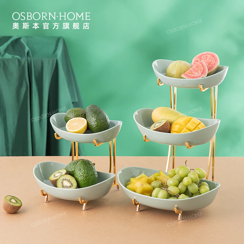 

OSBORN, американский ретро-декор в полоску для гостиной, держатель для телефона, коробки для хранения с 3 отделениями