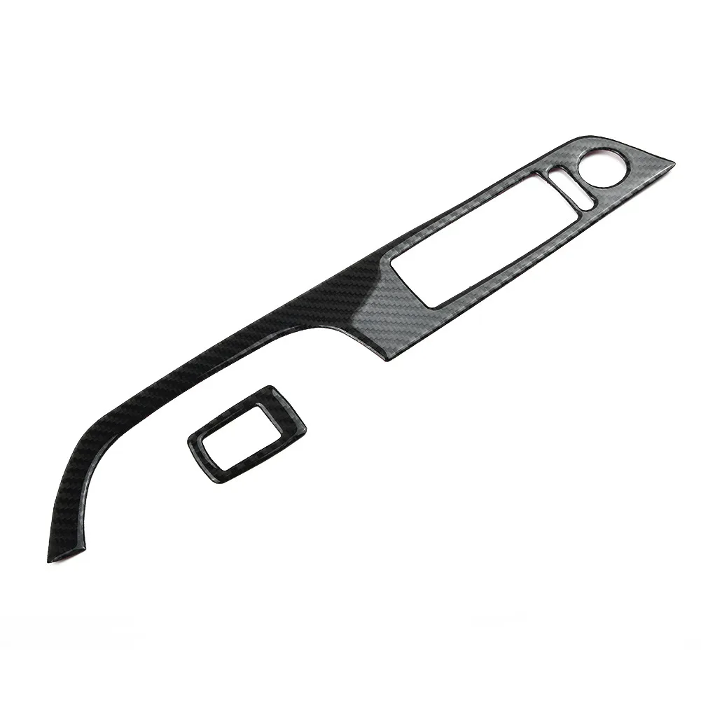 

2Pcs / Set Switch Cover Trim Carbon Fiber Door Switch Cover Trim For BMW 3 Series E92 Coupe RHD