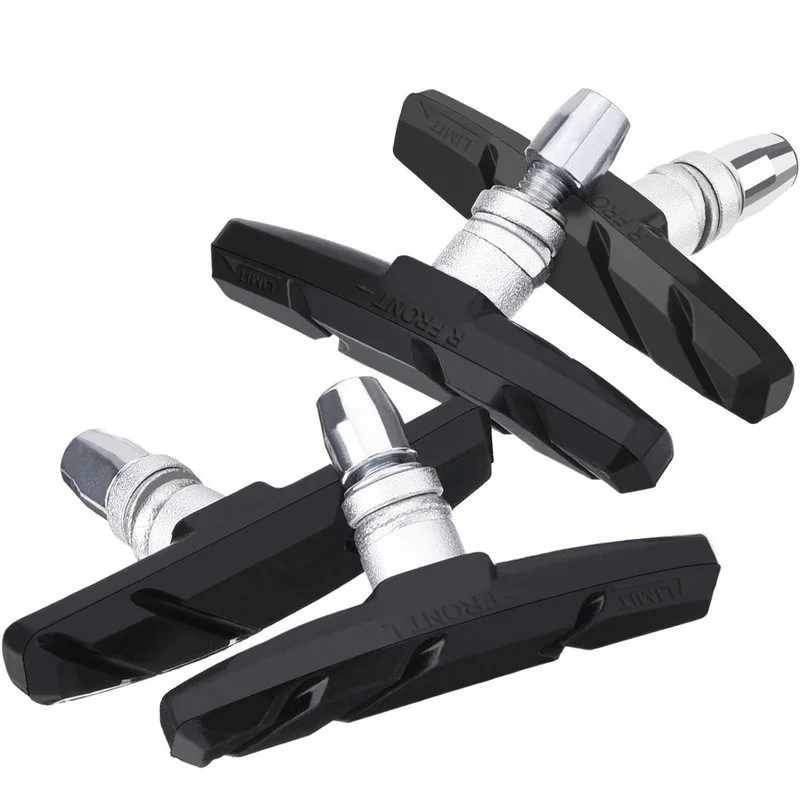 

1Pair Road Bike Brake Pads Shoes for Alloy Rims Durable Bicycle Brake Pads Shoes Tools Silent Bicycle Brake Pads Road Bike Brake