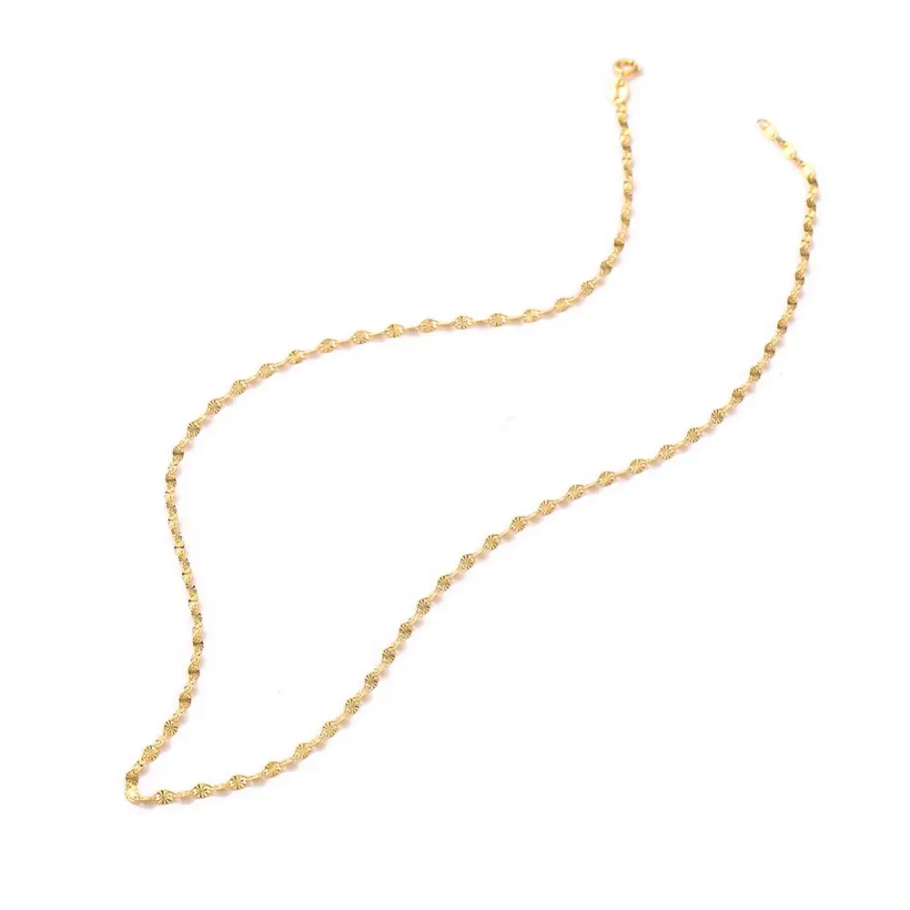 

925 Sterling Silver Wholesale Chain Women Choker Shiny Necklace For Girl Elegant Jewelry Fine Gift For Lady Necklace Accessories