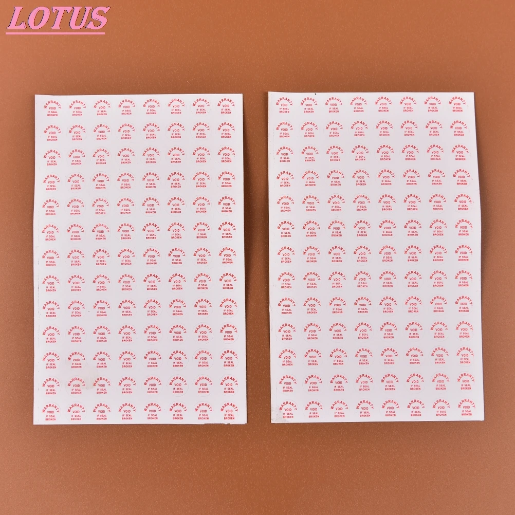 

208 шт. гарантия, герметичная этикетка, наклейка Void, если герметизация сломана, повреждена, универсальная с годами месяцев, диаметр 10 мм