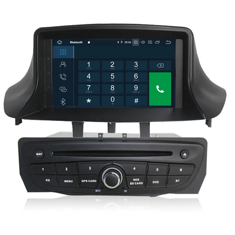 COIKA 7 &quotAndroid 9 0 система автомобильный DVD мультимедийный плеер для Renault Megane 2009 2016 с 4 +