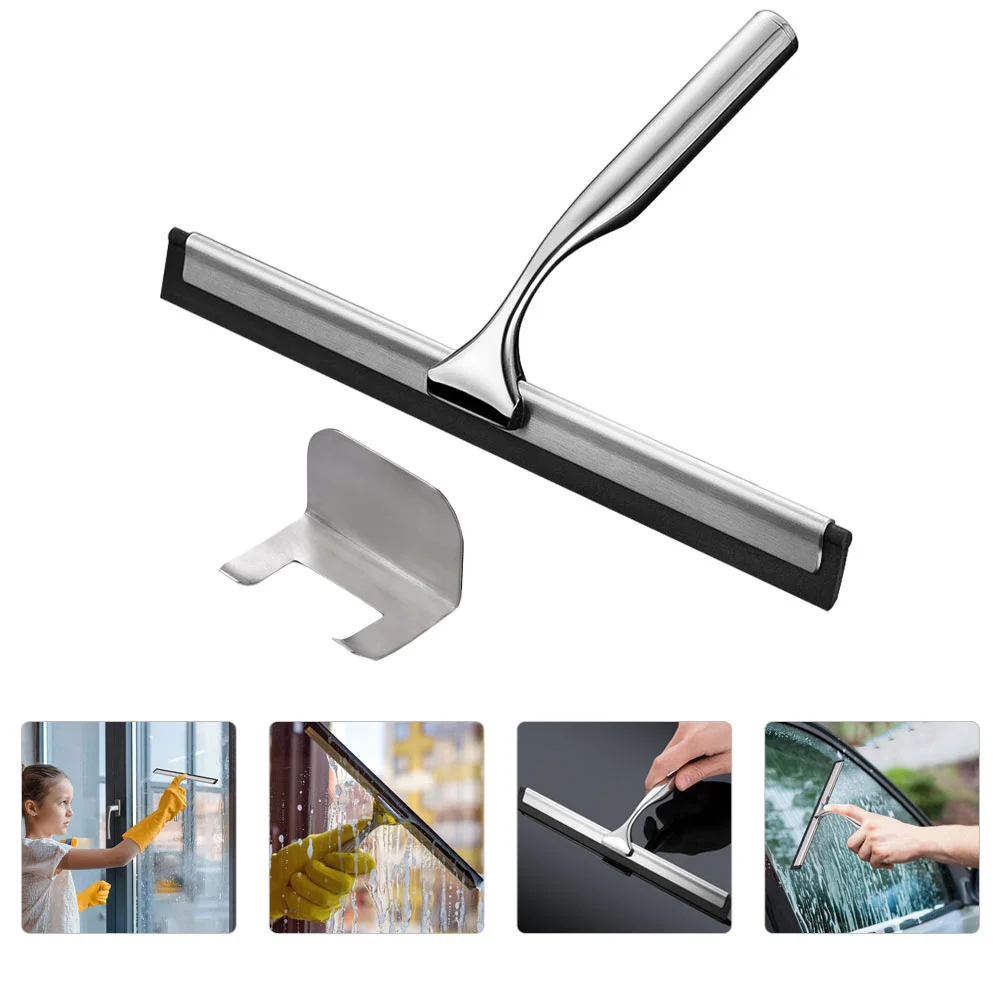 

1 Набор инструментов для очистки стекла, силиконовый стеклоочиститель для окон, домашний стеклоочиститель