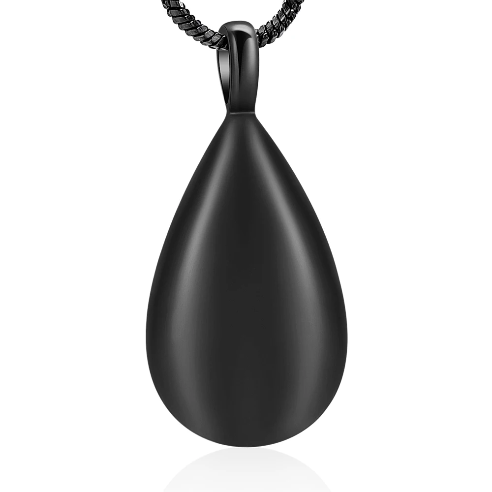 Подвеска для кремации урна золы КАПЛЕВИДНАЯ ожерелье с кулоном любимого