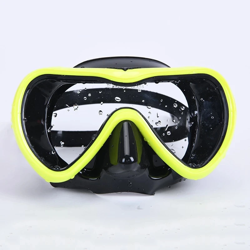 Маска для подводного плавания незапотевающие плавательные очки из закаленного