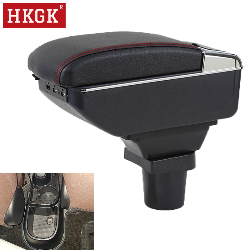 Подлокотник для Toyota vitz Jewela 2011 с USB зарядкой пепельница подстаканник вращающийся
