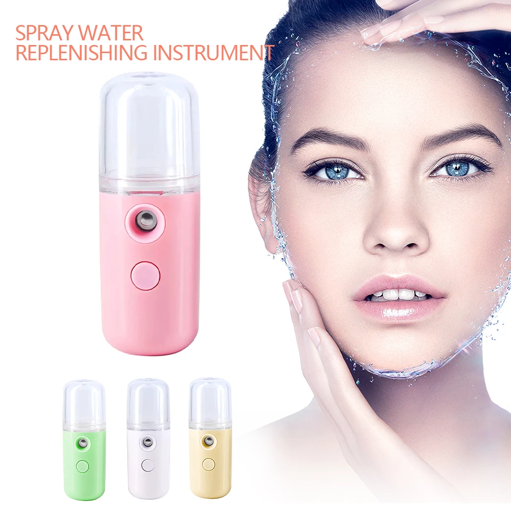 Портативный 30 мл мини нано опрыскиватель для лица USB зарядка увлажнение парохода