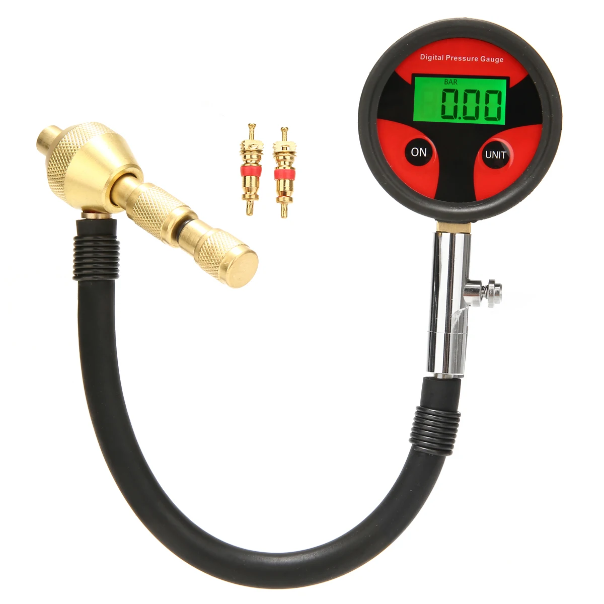 Профессиональный манометр для шин измеритель давления в шинах 4 х4 дюйма кПа с 2