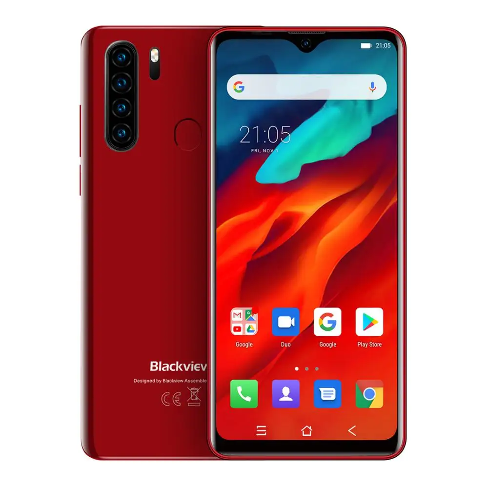 Смартфон Blackview A80 Pro экран 6 49 дюйма 4 Гб 64 ГБ Восьмиядерный на базе Android 10 0 4G LTE