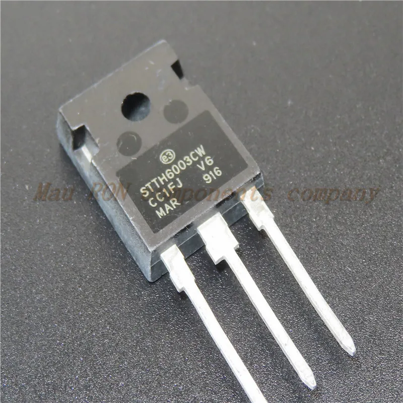 

5PCS/LOT STTH6003CW TO-247 Fast Recovery Diode 300V 60A