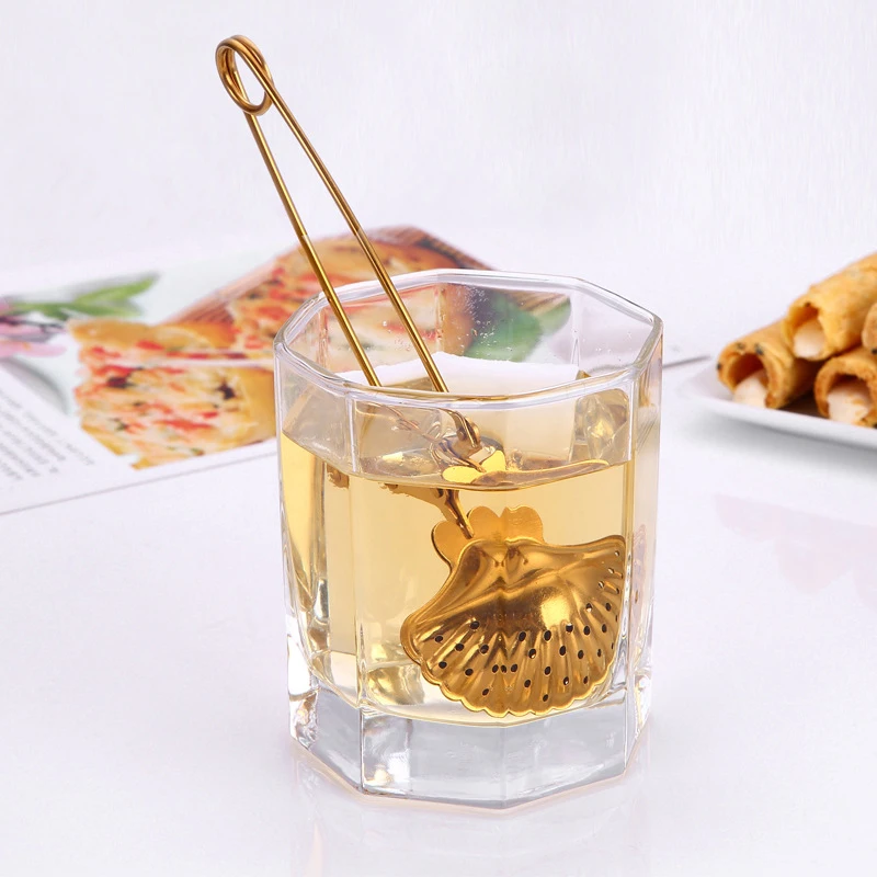 

Stainless Steel Tea Infuser Sphere Mesh Tea Strainer Tea Drip Handle Seasoning Hot Pot Ball Infuser Tea Ball Bulk Tea Filter