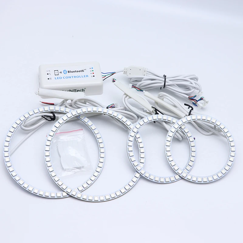 Кольца с ангельским глазом и светодиодсветодиодный индикатором для Chevrolet Lacetti Optra