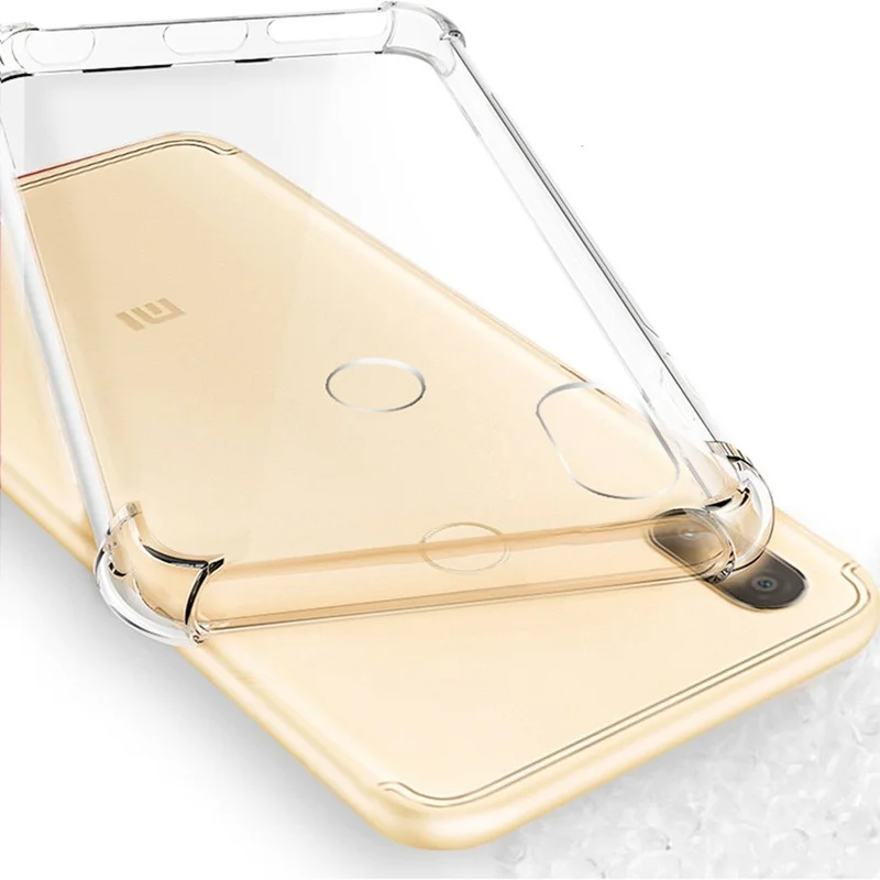 Мягкий чехол из термопластичного полиуретана для Xiaomi Mi 8 Lite SE 6 Plus 5X 6X A1 A2 5C Mix 2/2S/Max 2