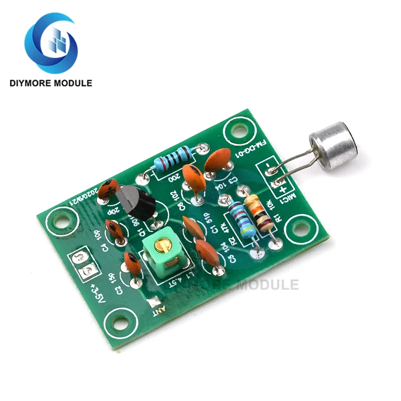 FM модуль приемника-передатчика мини-беспроводной микрофон Ham Радио