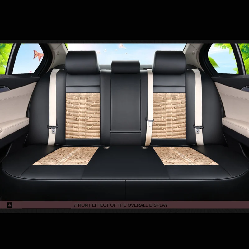 Чехол для автомобильного сиденья CARTAILOR из искусственной кожи на заказ подходит