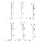 Стеклянная кормушка для креветок, кормушка для кормления, миски для аквариума, аквариума, креветки, рыбы с 2 присосками, несколько размеров