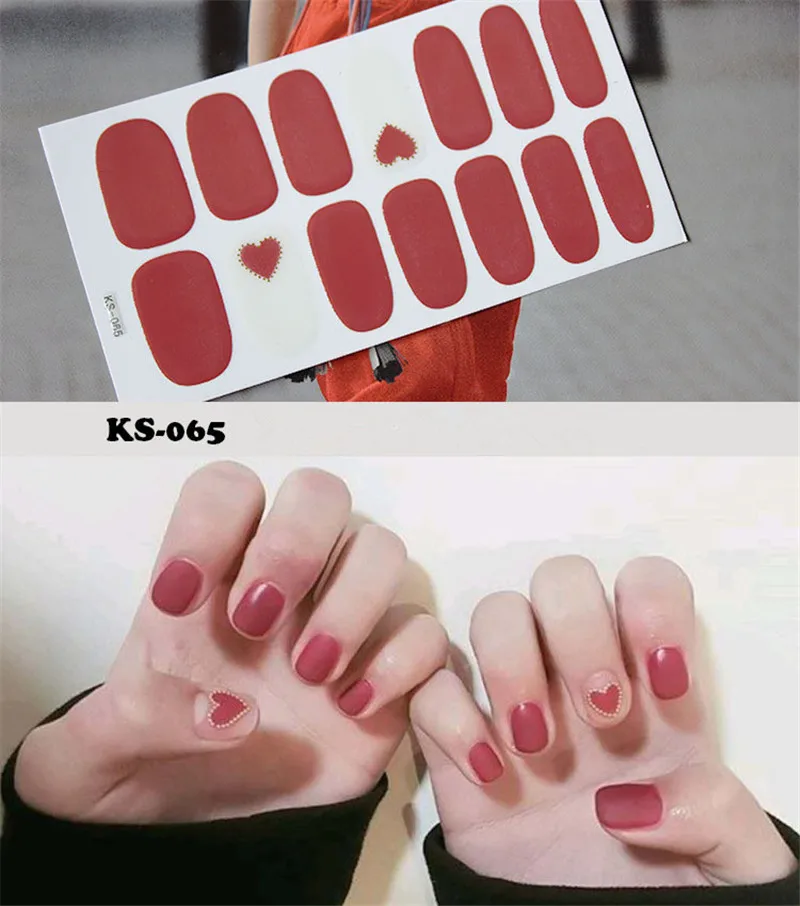 14 шт./компл. новый стикер для ногтей полный водонепроницаемые экологически
