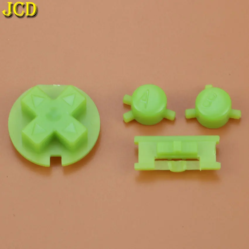 JCD 1 комплект пластиковых кнопок включения и выключения кнопки для Gameboy цветные GBC