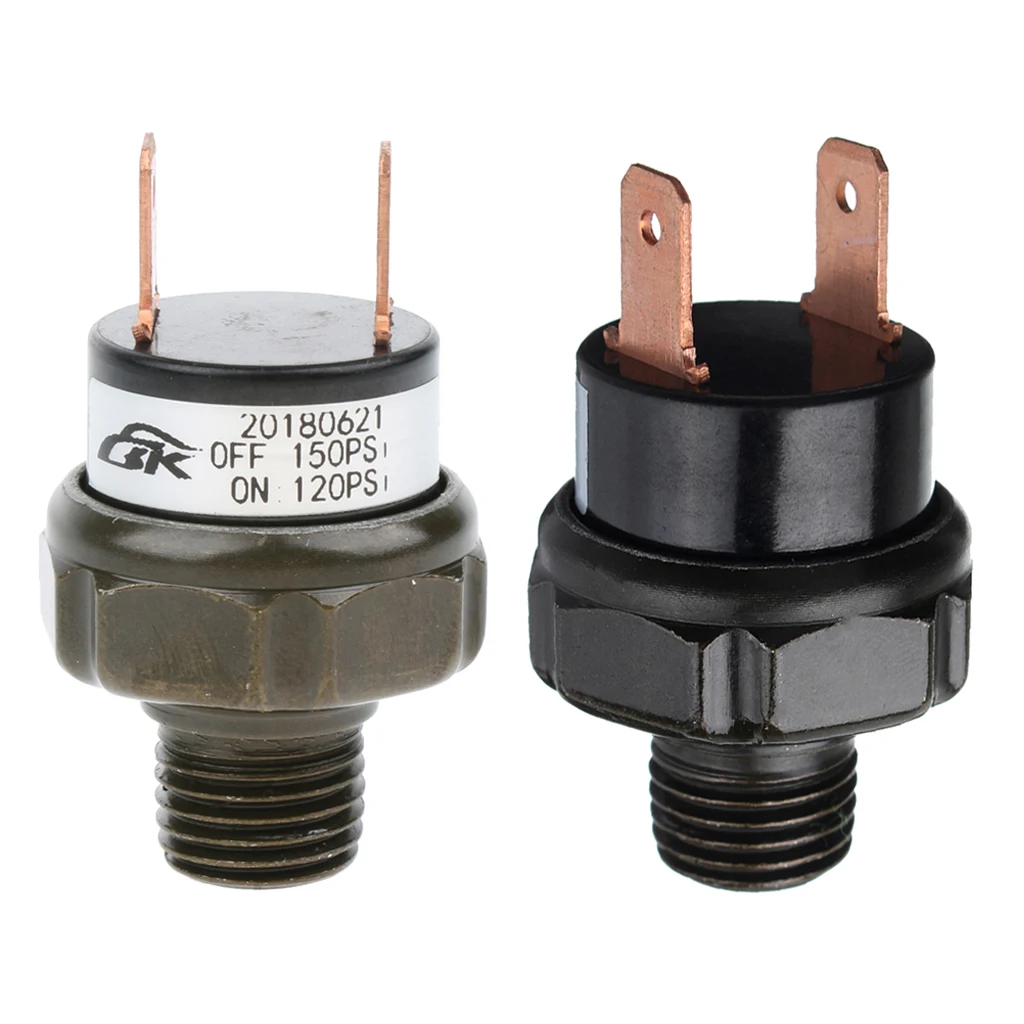 Air Pressure Switch Tank Mount Type 1/4 NPT 12V for Train/Air Horn VXA7200 | Lower Kits & Parts
