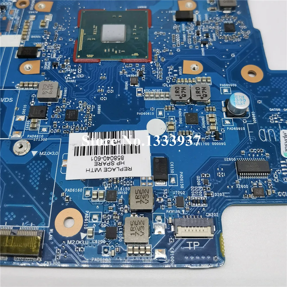 Материнская плата для ноутбука HP 858040-501 858040-001 858040-601 материнская 14-AM SR2KN N3060