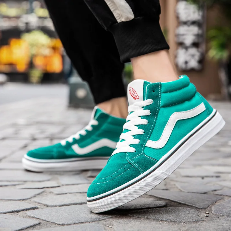 

New Quality Men Women Classic High-top Sneakers Skateboarding Shoes Casual Shoes Skools Student Sneakers Vulcanized Shoes