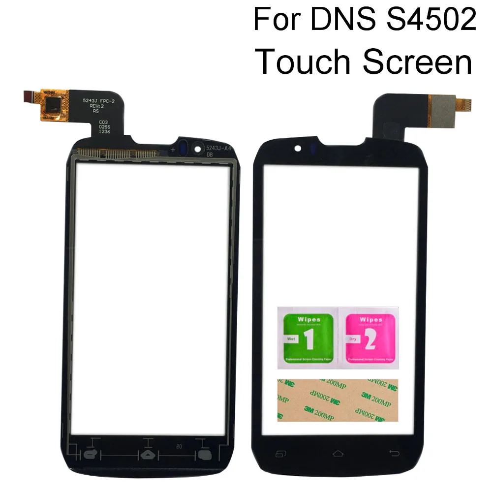 Сенсорный экран 4 3 дюйма сенсор объектива для DNS S4502 S4502M сенсорная панель