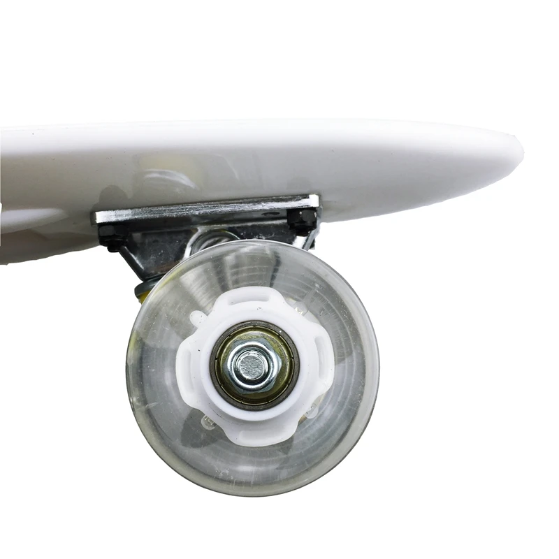 

Mini Cruiser, Skateboard for Beginners Kids, 22inch PP Panel Child Skateboard,for Outdoor Sport Fish Board Non-Slip Deck