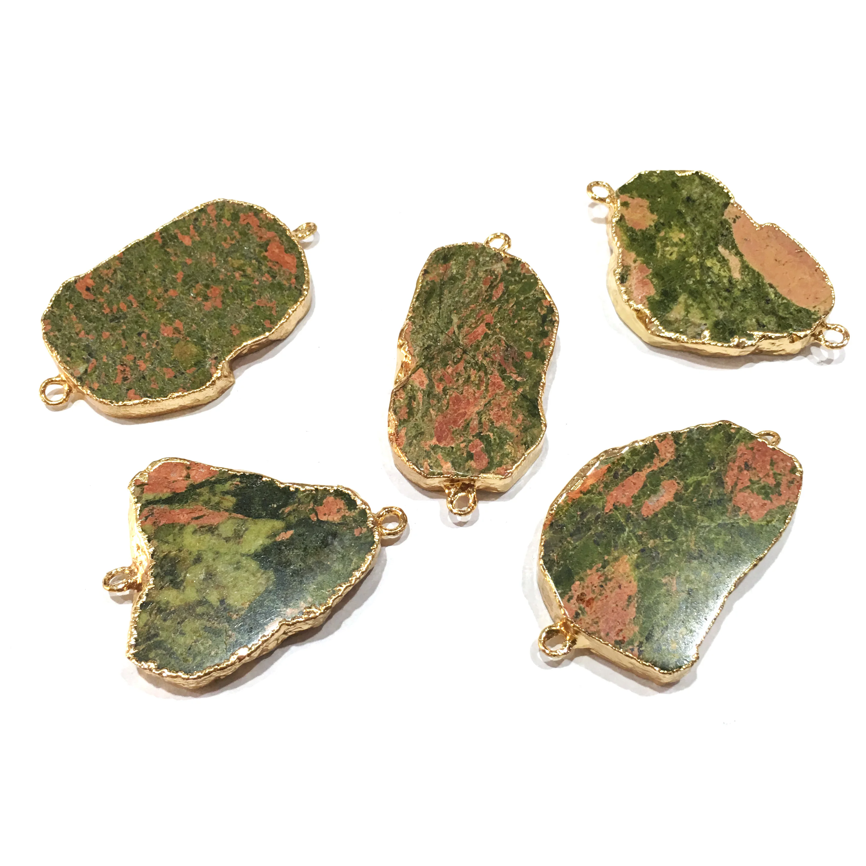 Аксессуары для изготовления ожерелий и браслетов натуральные полудрагоценные