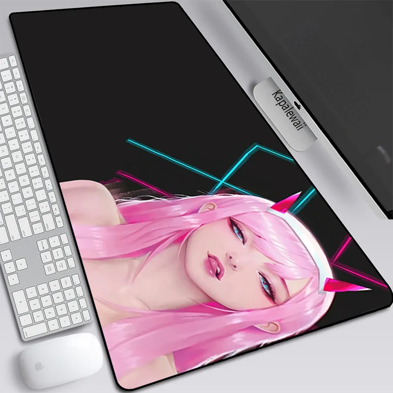 

Zero Two Gaming Mouse Pad Large 80x30CM Mousepad Deskpad Computer Gamer Keyboard Laptop Mouse Mat XXL Desk Mats for PC Mause Pad