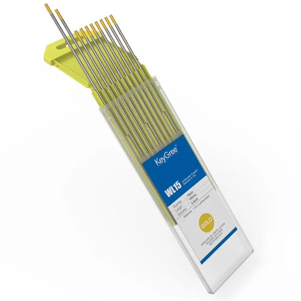 KeyGree 5 цветов код вольфрамовый электрод 2 4 мм композитная головка 150 Вольфрамовая