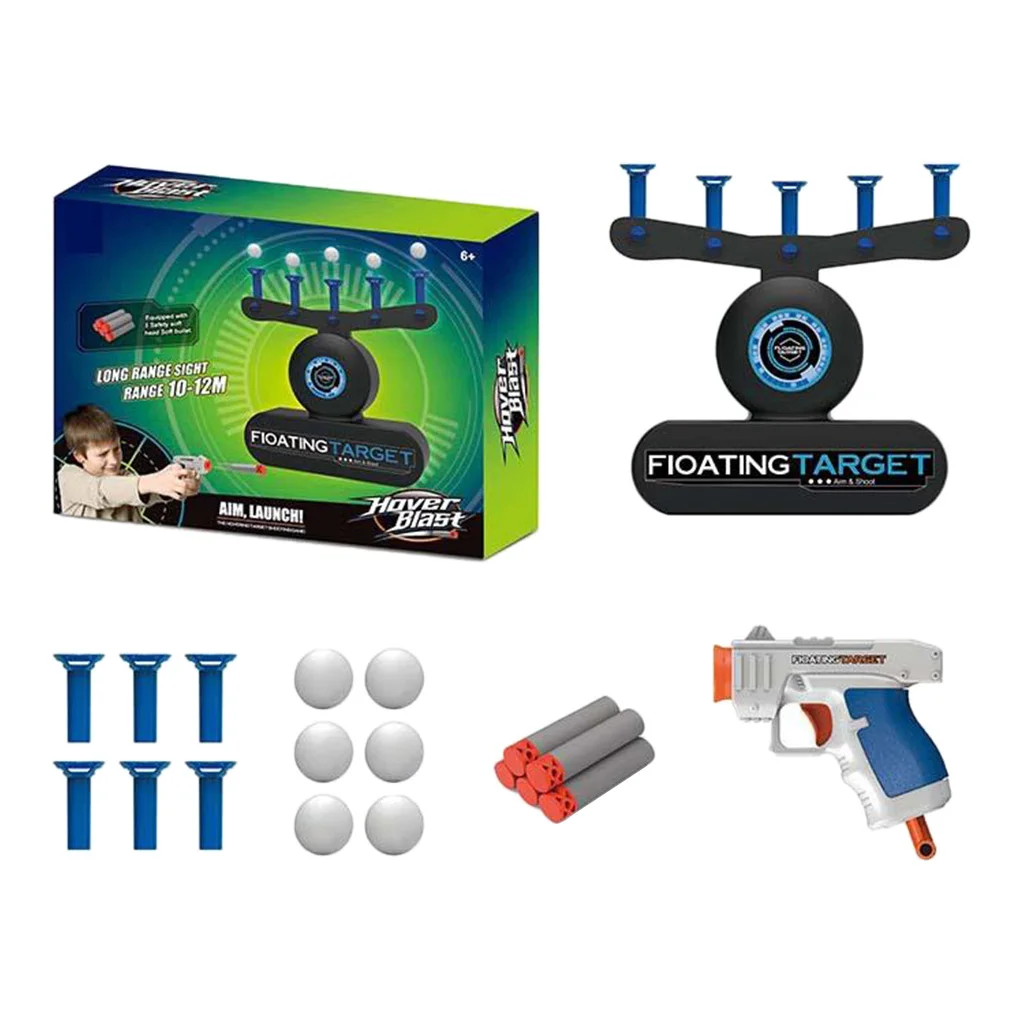Плавающий цель игры пены Blaster съемки мяч вечерние пользу подарки От 7 до 14