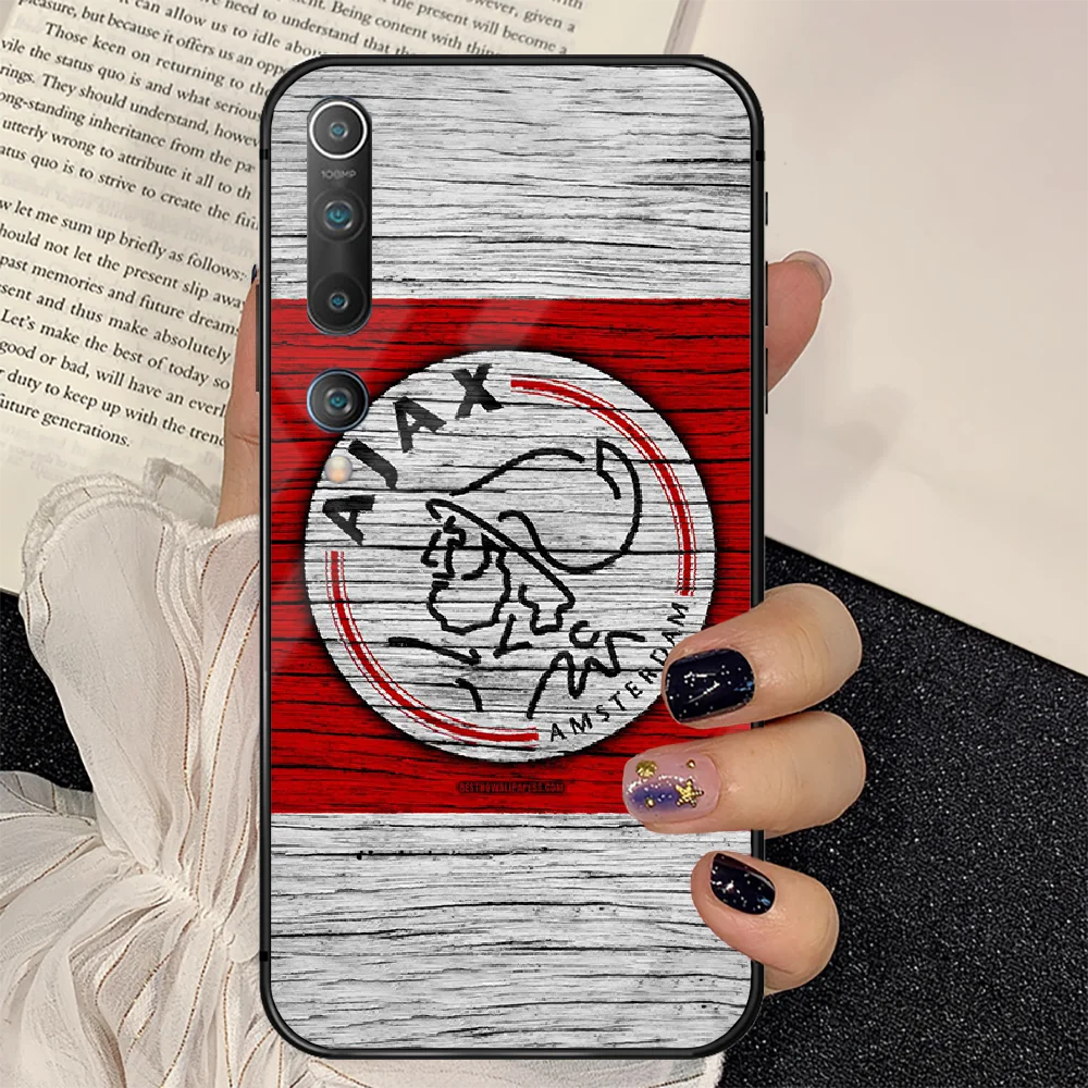 

Ajax Flag Phone Tempered Glass Case Cover for Xiaomi Mi A F MAX X POCO M Note 3 9 10 11 i T Pro Lite Soft Trend Tpu Silicone